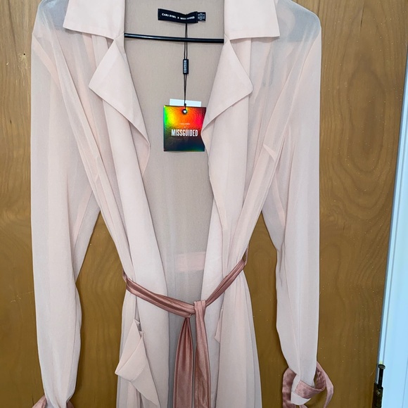 Carli Bybel x Missguided Trench - Picture 4 of 6